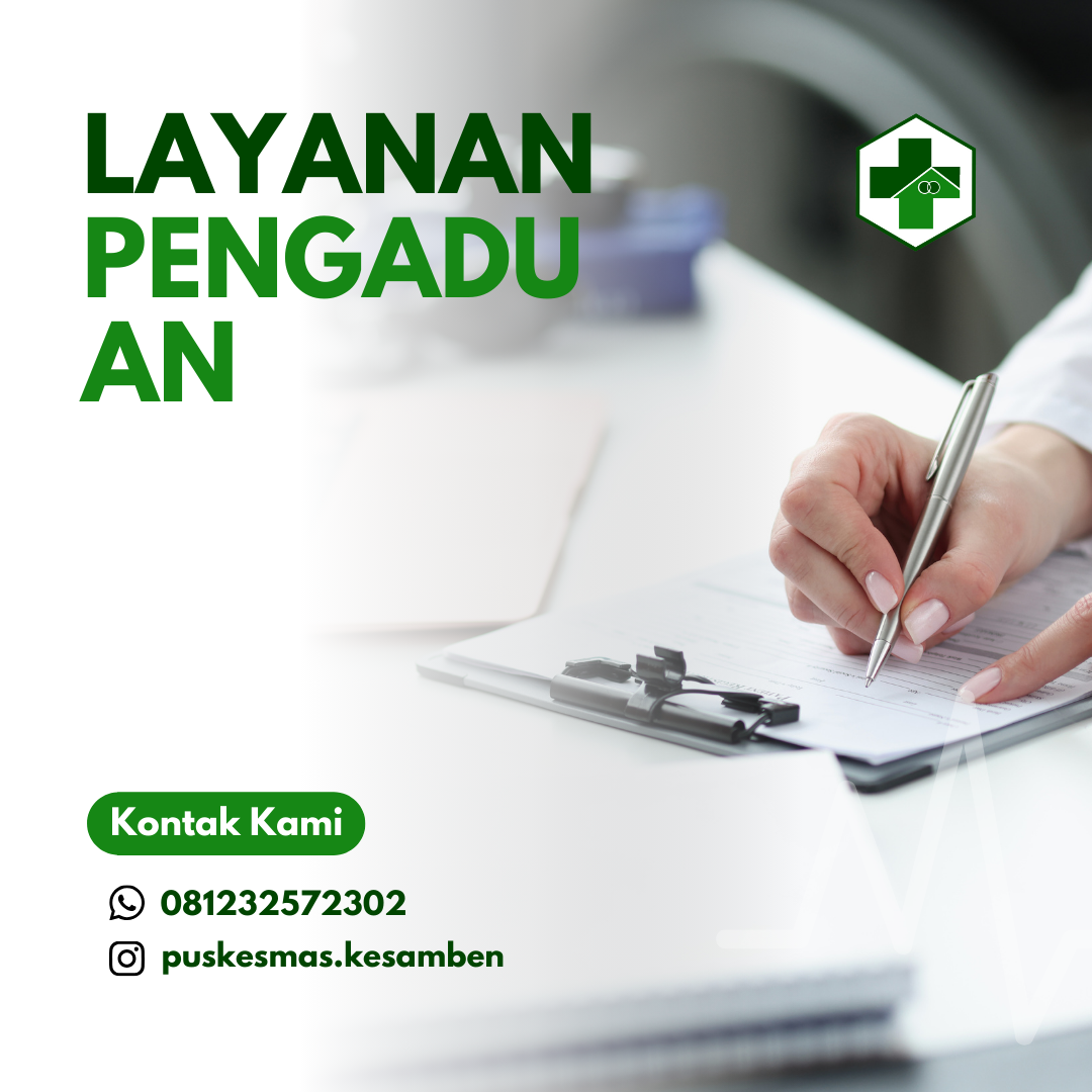 Layanan Pengaduan UPT Puskesmas Kesamben
