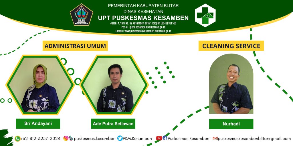 Administrari dan CS UPT Puskesmas Kesamben Blitar