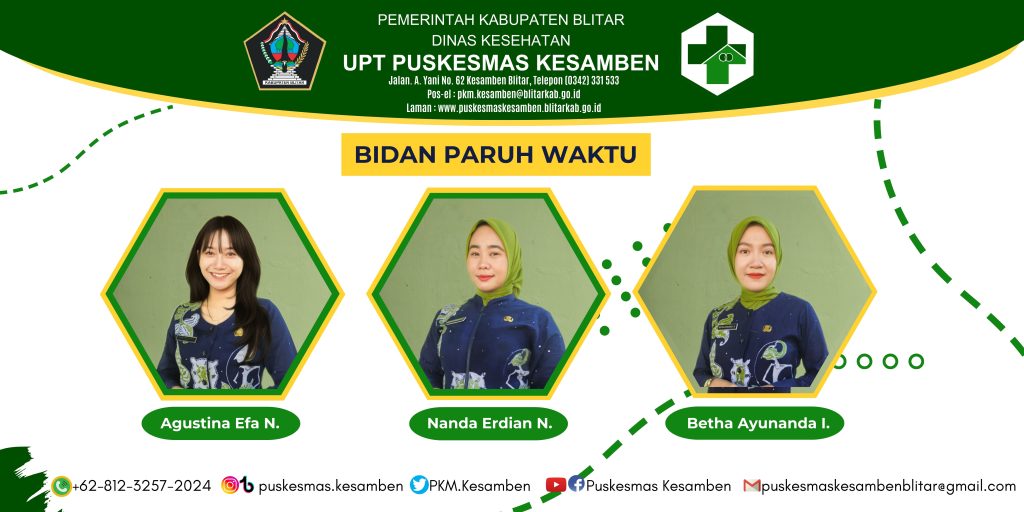 Bidan Paruh Waktu UPT Puskesmas Kesamben Blitar