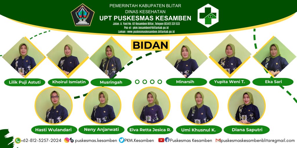 Bidan UPT Puskesmas Kesamben Blitar