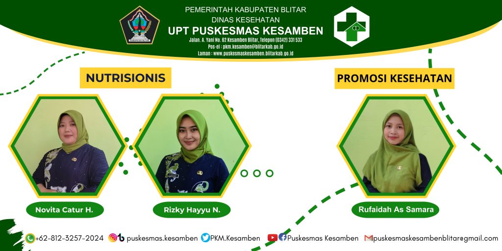 Nutrsionis dan Promkes UPT Puskesmas Kesamben Blitar
